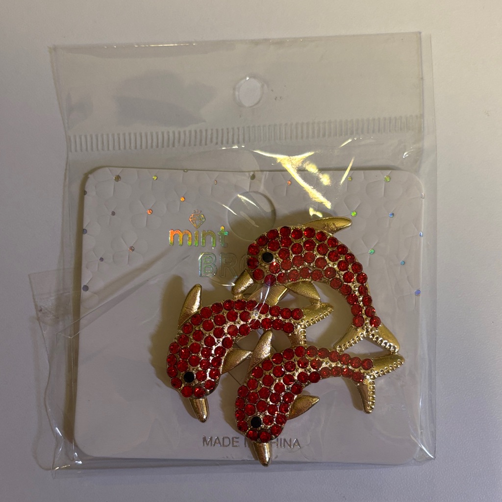 Dolphin Brooch